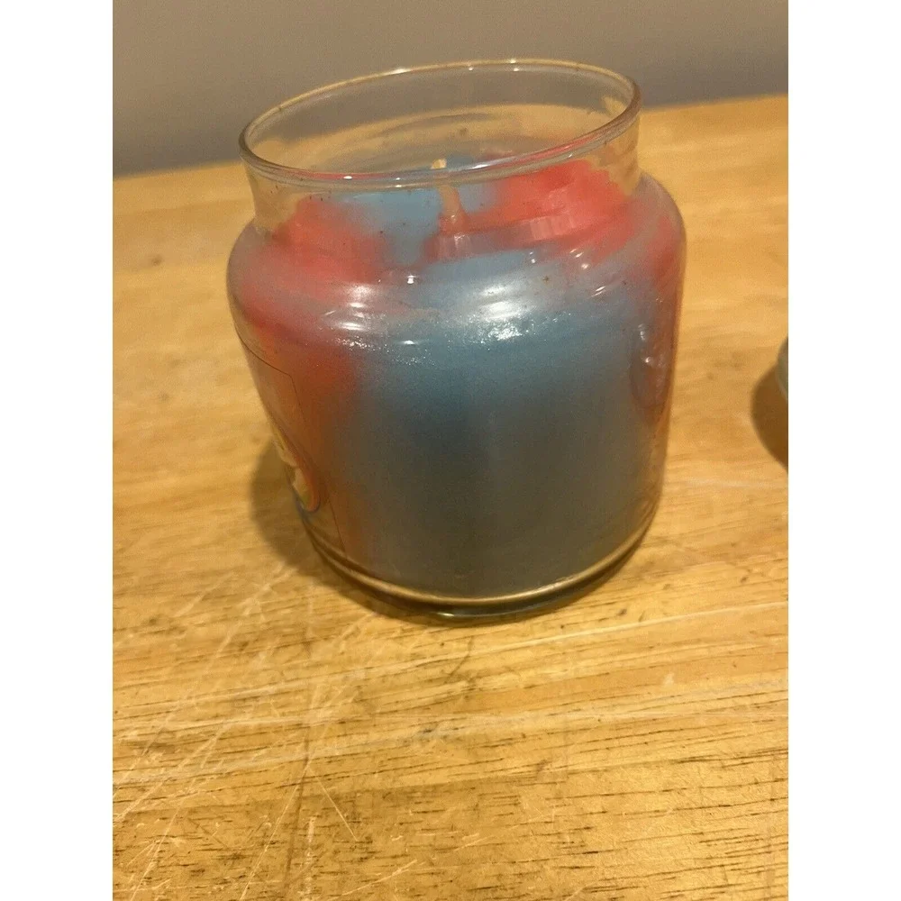 Rare Yankee Candle Tropical Cooler Bahama Breeze & Tropical Fruit Swirl‎ NOS